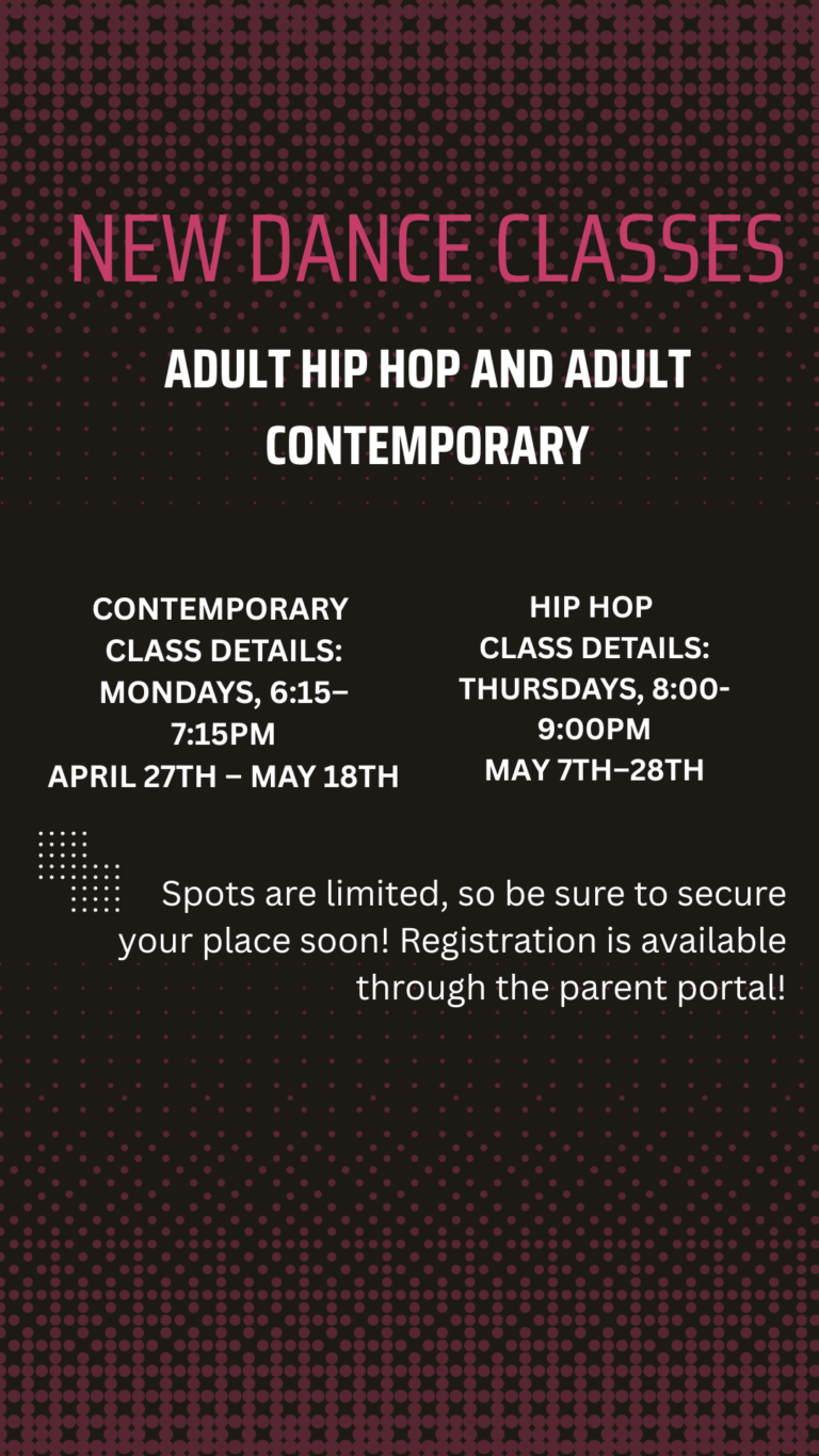 New Adult Classes 2026